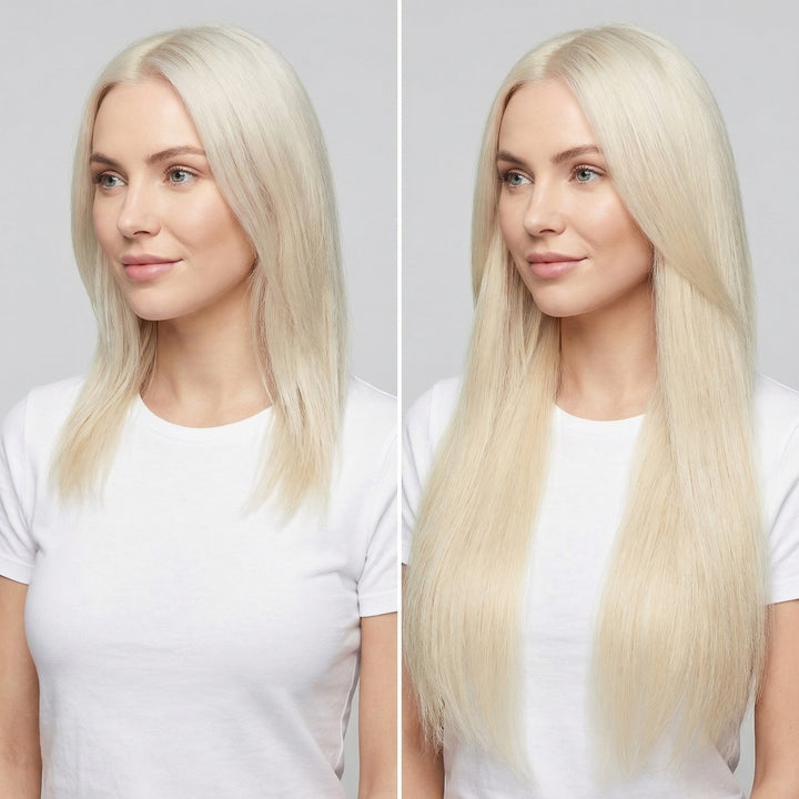 Fashiongirl Clip-In Extensions - 65 cm - #60 Platinblond (100g)