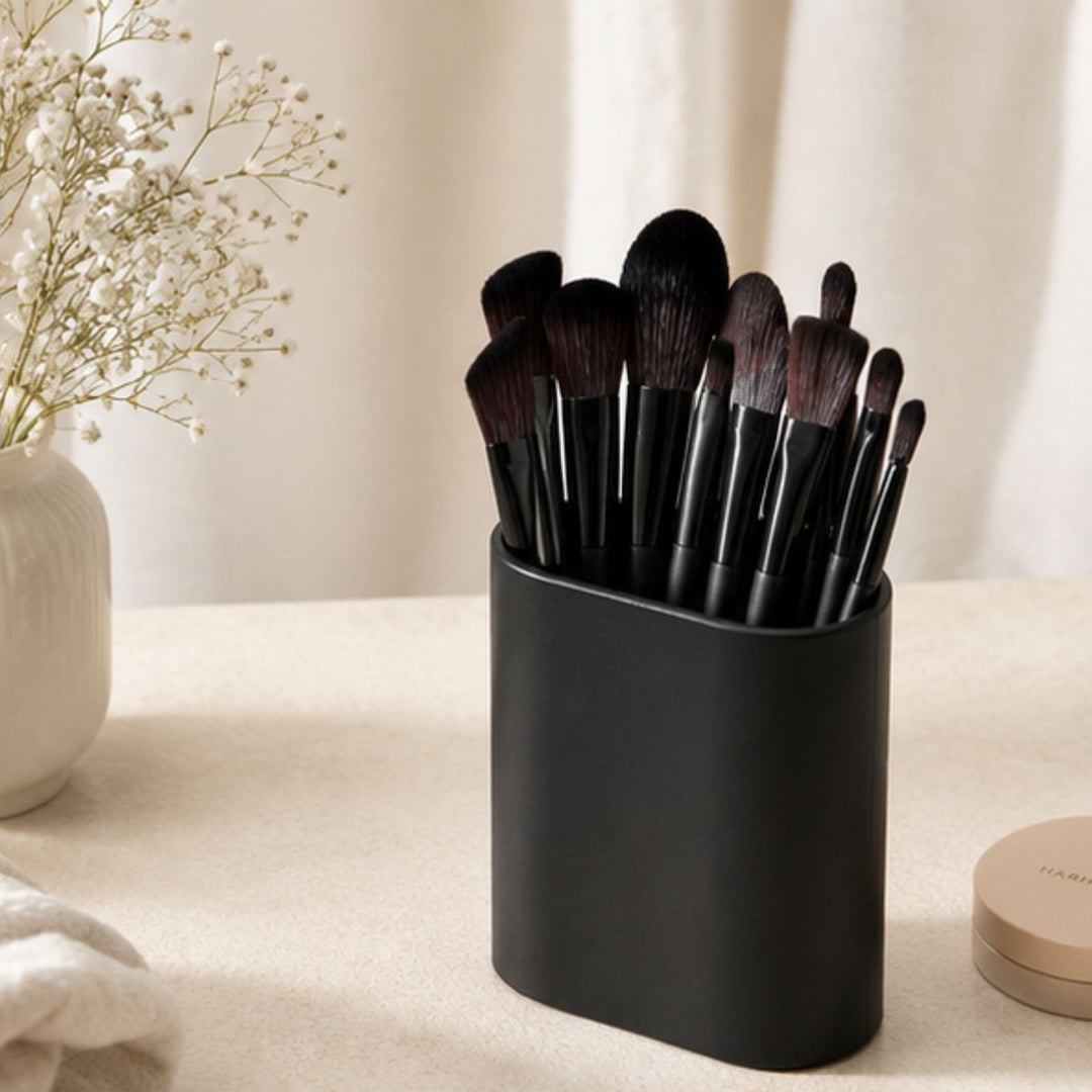 Technique PRO Raven Make-up Pinsel Set - 18 Professionelle Pinsel