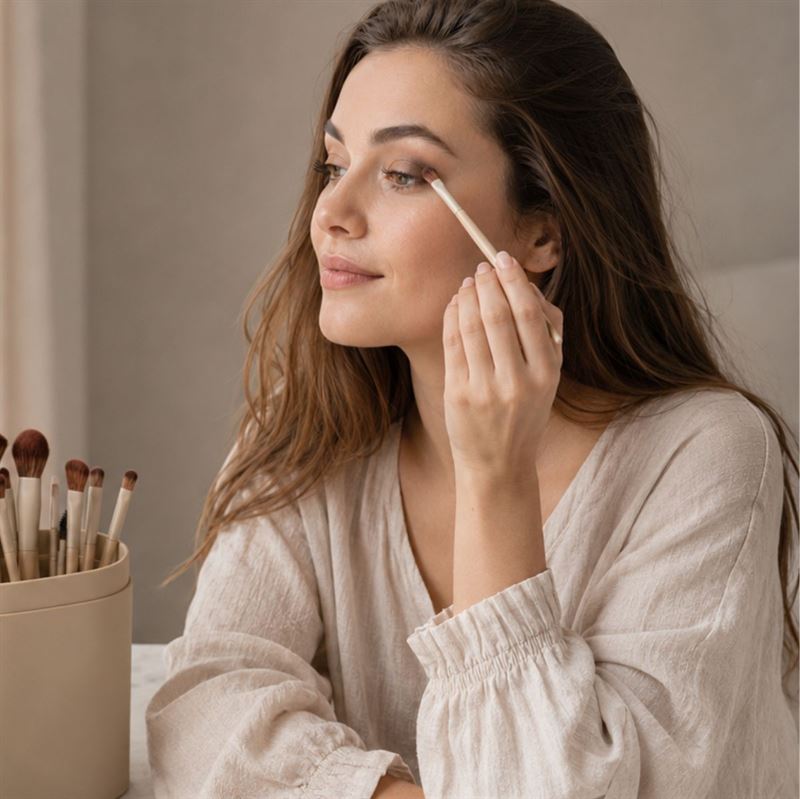 Technique PRO Dover Make-up Pinsel Set - 18 professionelle Pinsel