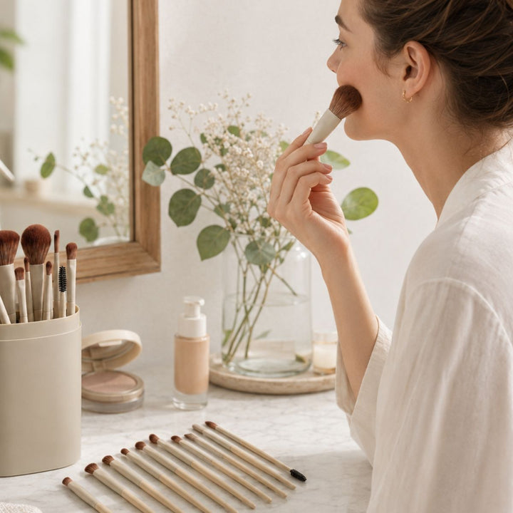 Technique PRO Dover Make-up Pinsel Set - 18 professionelle Pinsel