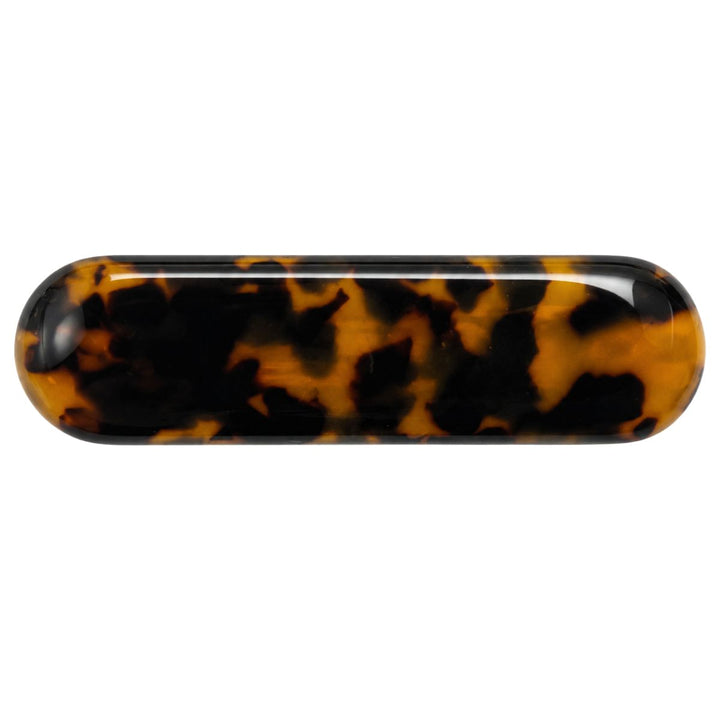 SOHO Mila Barrette Hair Clip - Dark Tortoise