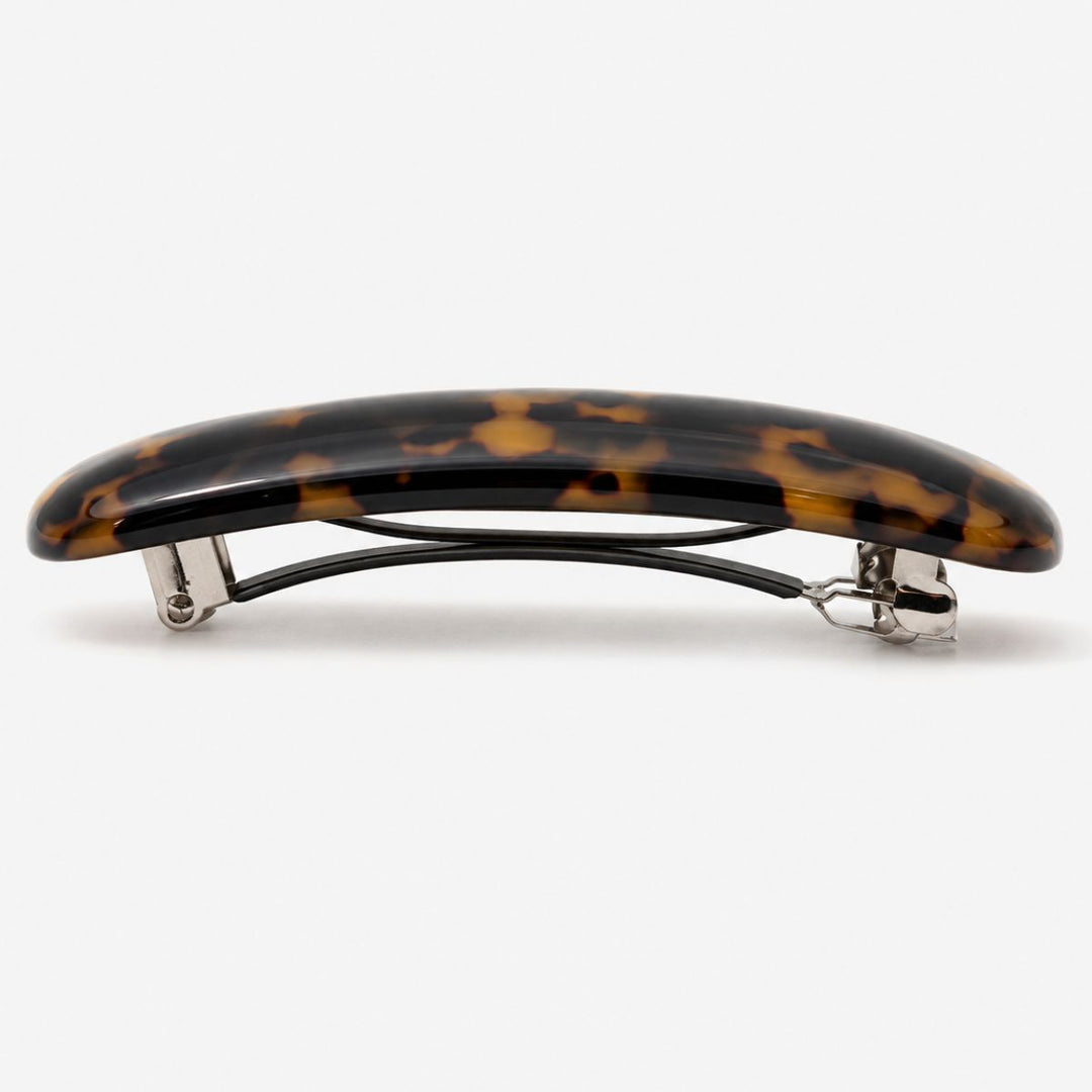 SOHO Mila Barrette Hair Clip - Dark Tortoise