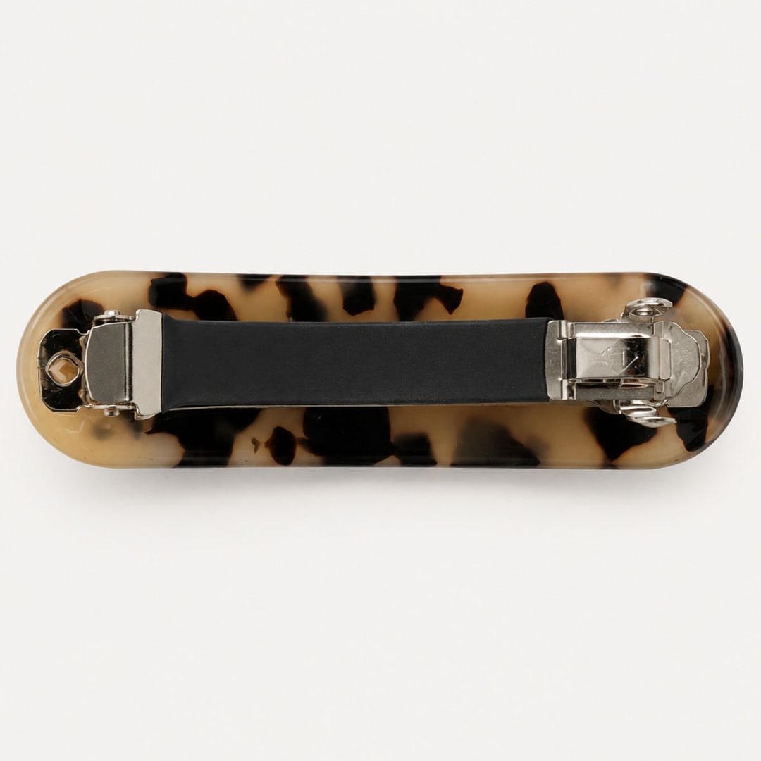 SOHO Mila Barrette Hair Clip - Light Tortoise