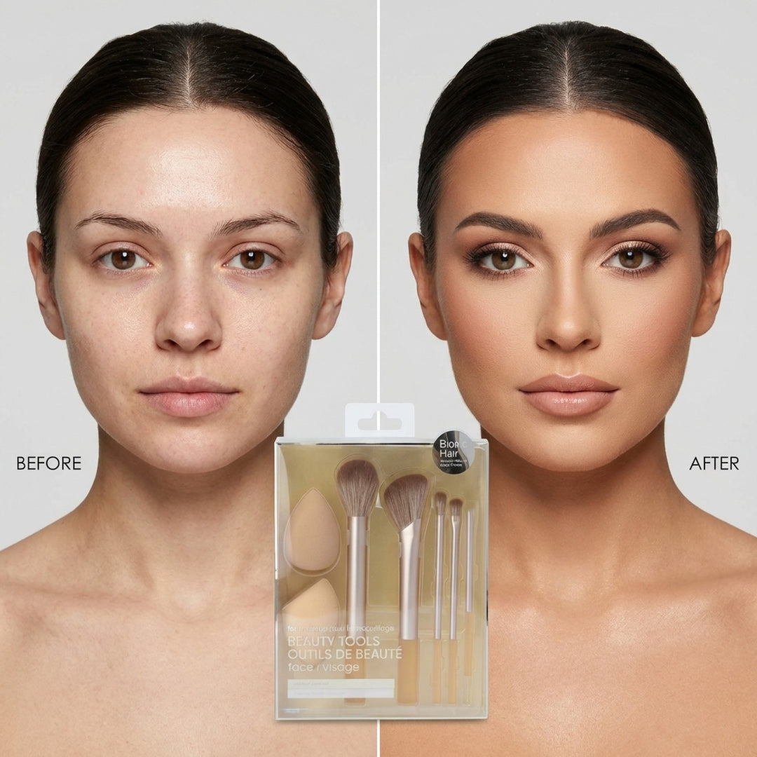 Technique PRO Essential Makeup-Pinsel & Schwamm-Set (7611)