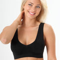 Ahh Bra – Bequemer BH ohne Bügel in Schwarz – Schlank & liftend – Shapewear | Fashiongirl