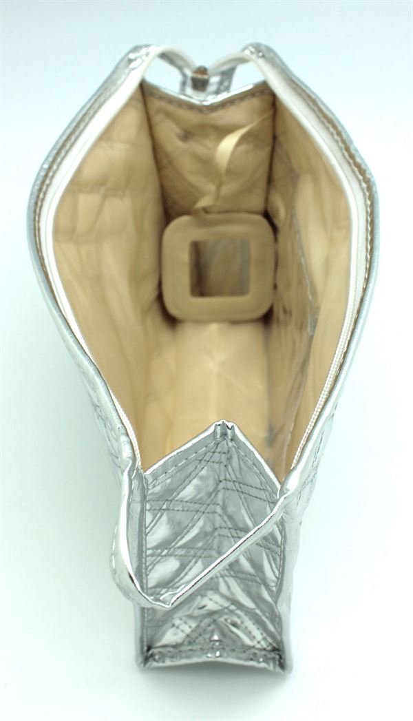 AVERY NYC Kulturbeutel, silber – | Fashiongirl