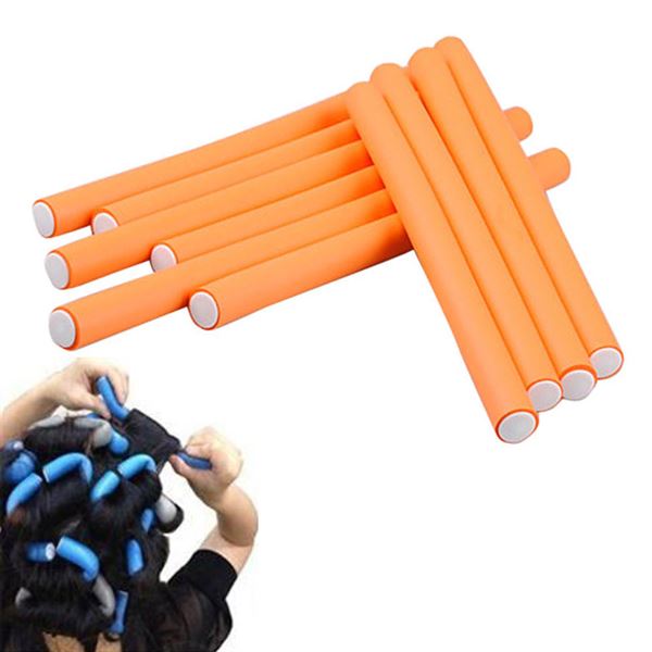 Bendy Flexible Rollers 10 pcs - Foam curlers / papilots - Hair Styling tool | Fashiongirl