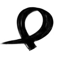Schwarz, 50 cm – Crazy Colour Clip On – | Fashiongirl