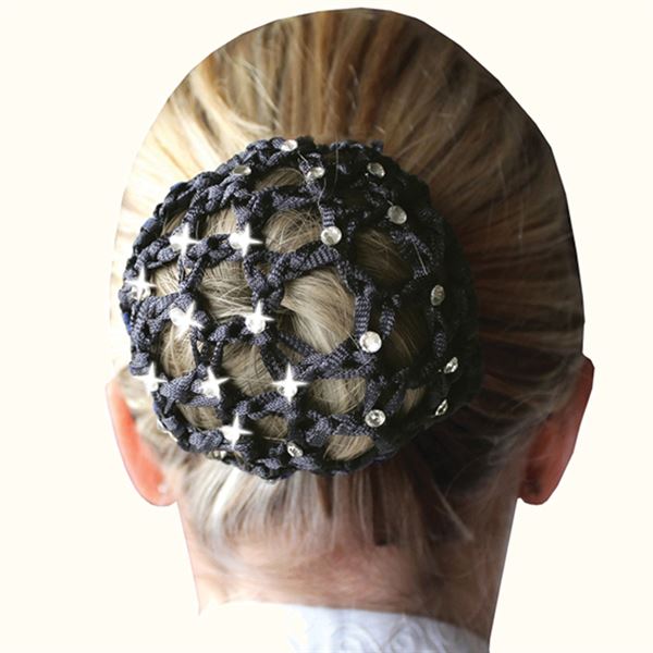Black Ballet Hairnet for hair bun - | Fashiongirl