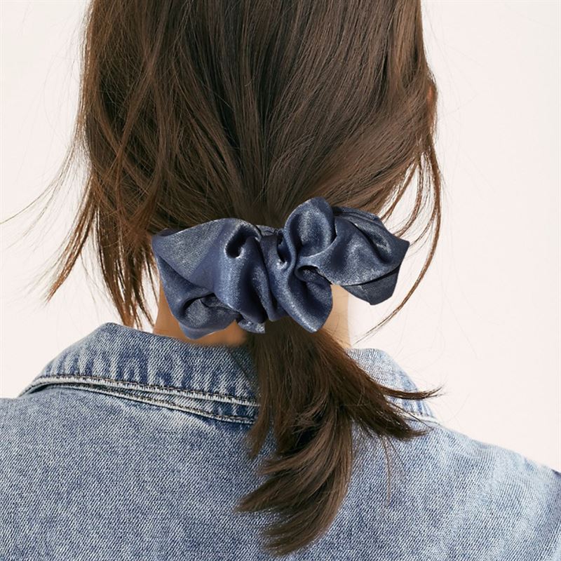 Chris Rubin Aris XL Scrunchie - Crepe Pink - Hair Accessories