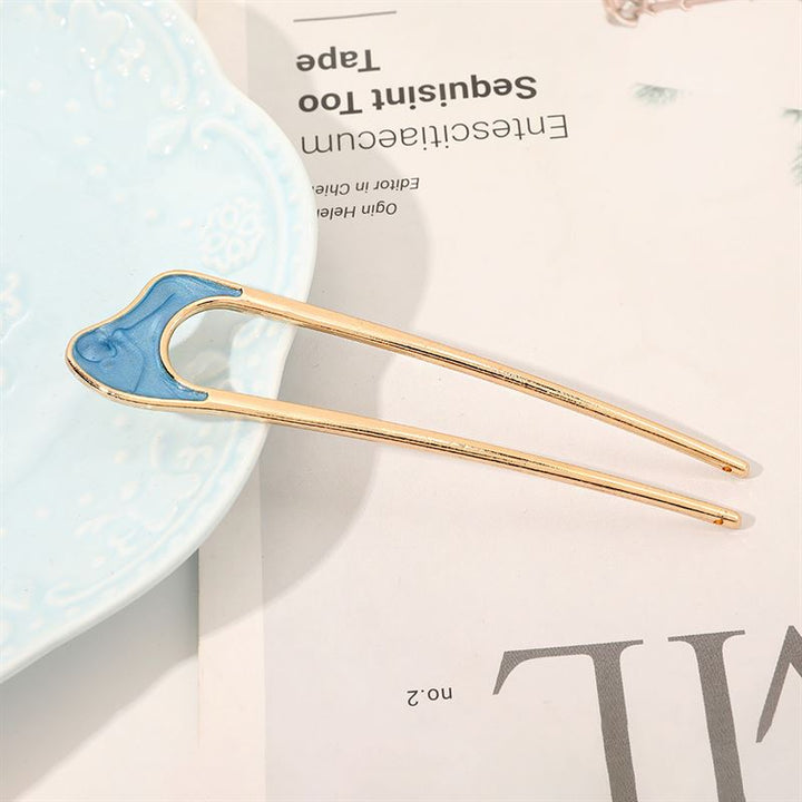 Chris Rubin Emely Hairpin - Blue - Hair Accessories | Fashiongirl