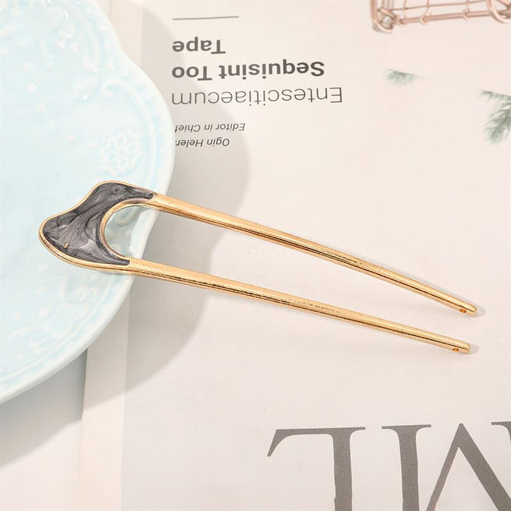 Chris Rubin Emely Hairpin - Midnight - Hair Accessories | Fashiongirl