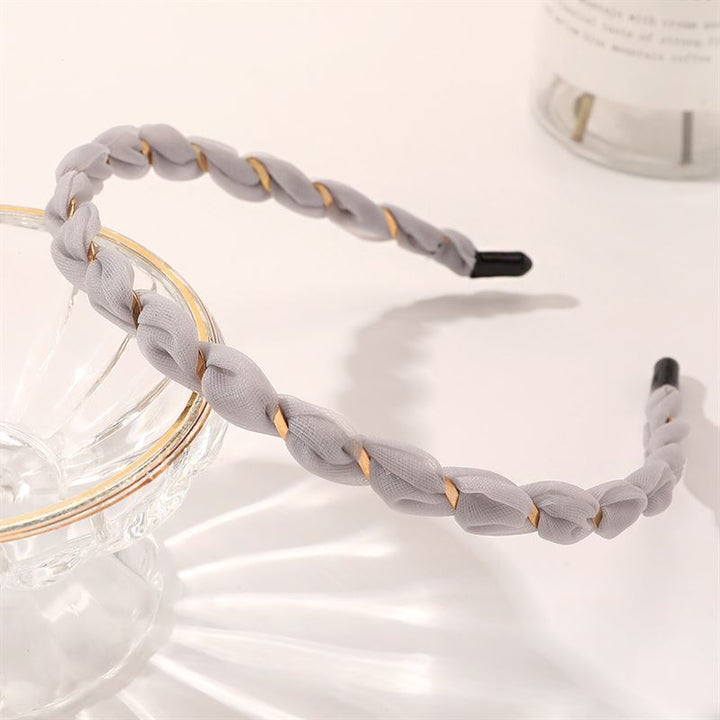 Chris Rubin Hera Headband - Cloudy Grey - Hair Accessories | Fashiongirl