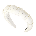Chris Rubin Kiara Stirnband – Weiß – Haaraccessoires