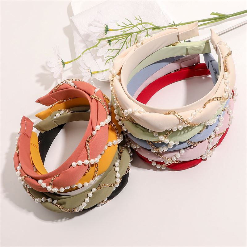 Chris Rubin Kiko Headband - Red - Hair Accessories | Fashiongirl