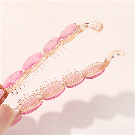 Chris Rubin Lina Hair Claw - Yellow - Hair Accessories | Fashiongirl