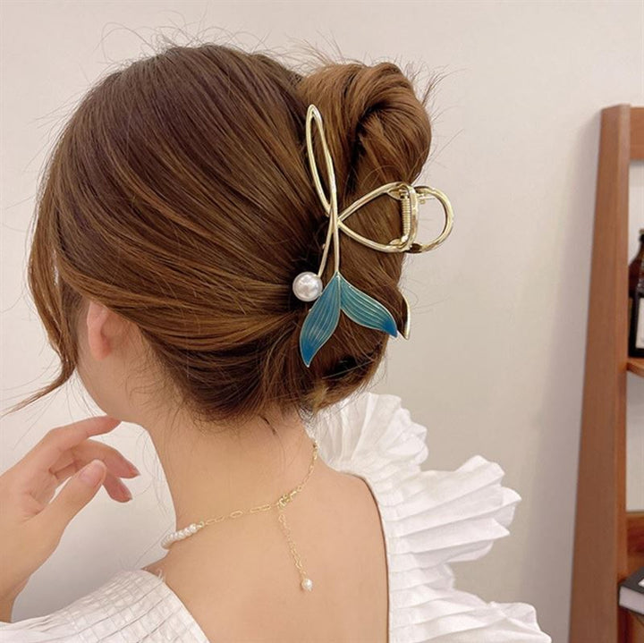 Chris Rubin Mermaid Hair Claw - Ocean - Hair Accessories | Fashiongirl