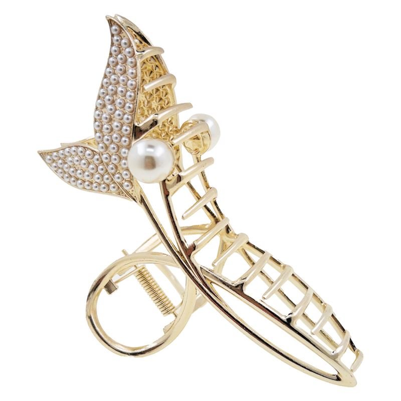 Chris Rubin Mermaid Hair Claw - Pearl - Hair Accessories | Fashiongirl