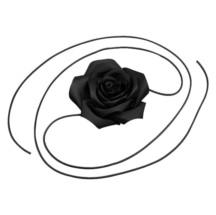 Chris Rubin Rosalia Choker-Halskette – Schwarz – | Fashiongirl