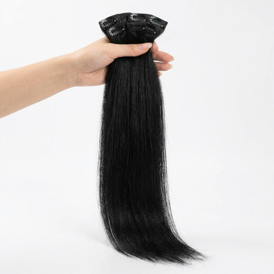 Clip In Extensions 1 black - Clip in Extensions - Fashiongirl