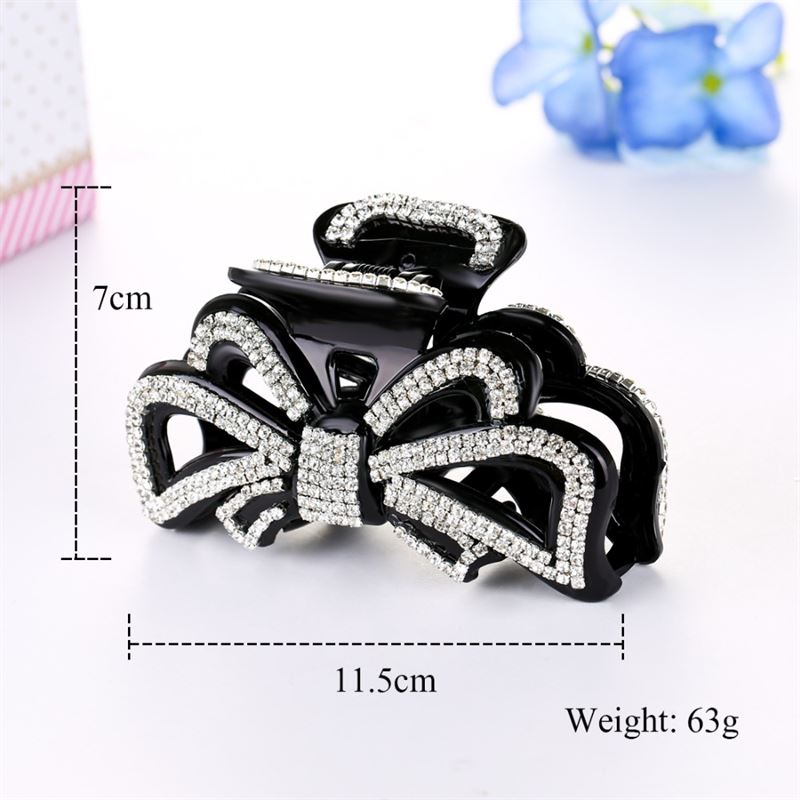 Crystal Hair Clip - Large - | Fashiongirl