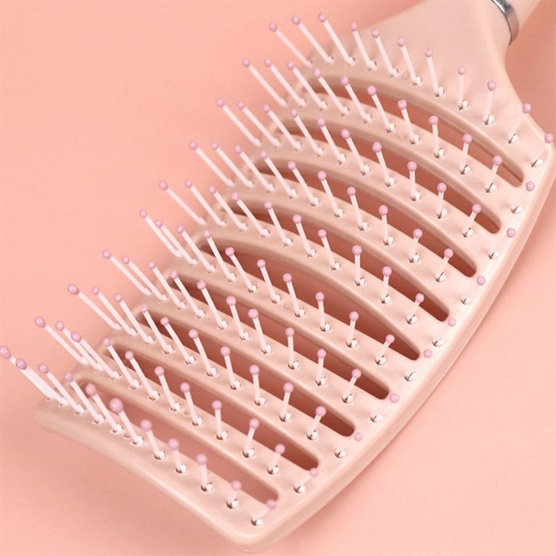 Detangling Vented Hair Brush - Pink - Hair Styling tool | Fashiongirl