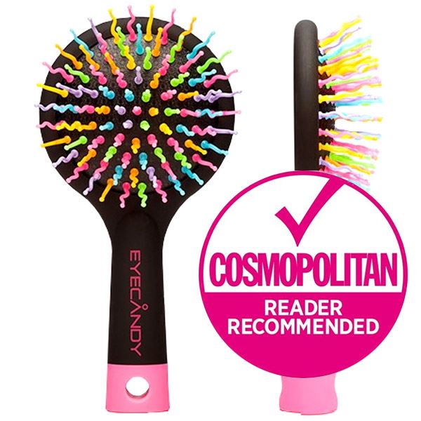 Detangling Volume Hair Brush with mirror - Hair Styling tool | Fashiongirl