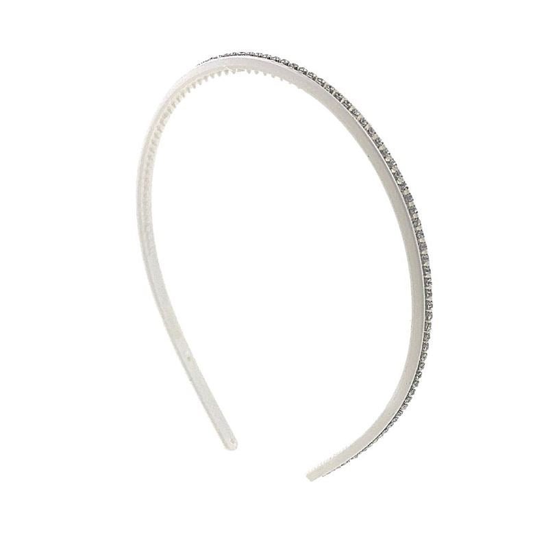 Diamond Headband - White - Hair Accessories