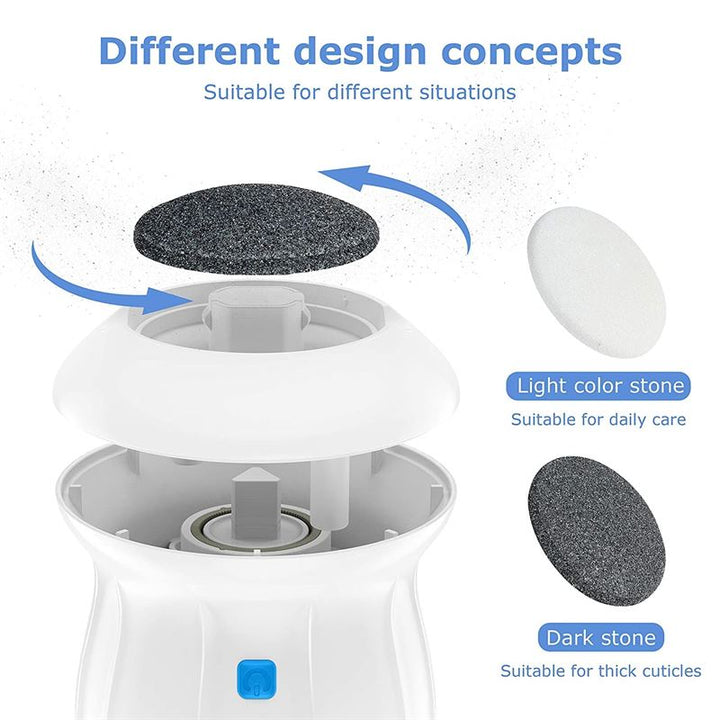 Electric Foot File for calluses under the feet (pedicure) - USB / Battery - | Fashiongirl