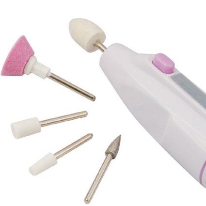 Elektrische Nagelfeile / Maniküre-Set – Salon Shaper 5-in-1-Set – | Fashiongirl