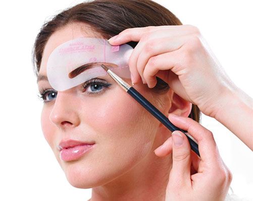 Eyebrow Templates - Eyebrow Stencils (C5 - C8) - 4 pcs. - | Fashiongirl
