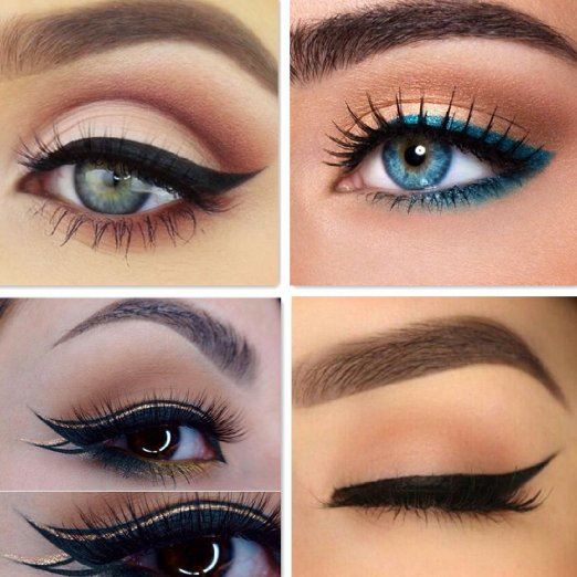 Eyeliner templates - smokey eyes, cat eyes 2 pcs - | Fashiongirl
