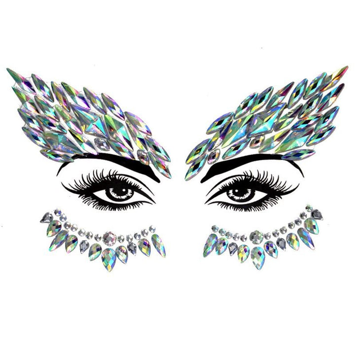 Face Jewels - Face diamonds with rhinestones (YT - 07) - | Fashiongirl