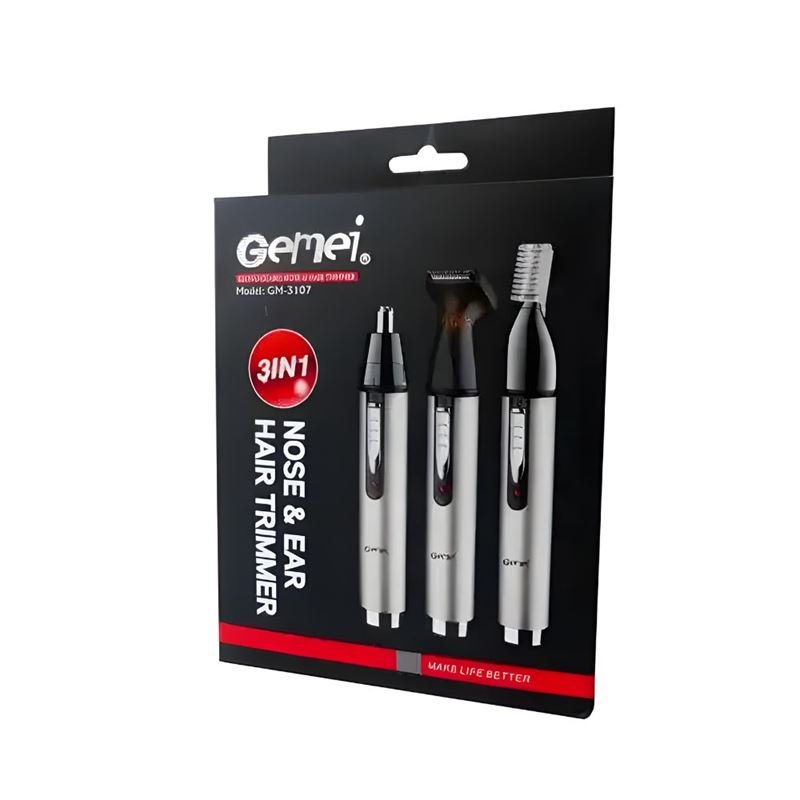 Gemei 3 - in - 1 Nose &amp; Ear Trimmer GM - 3107 - | Fashiongirl