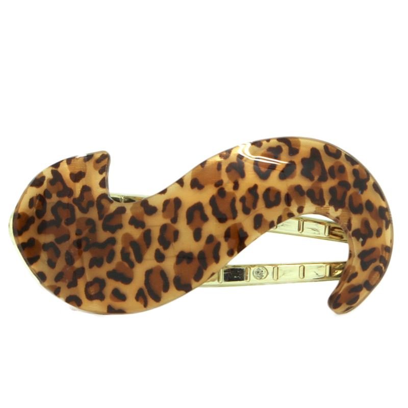 Hair clip - Leopard Swirl - | Fashiongirl
