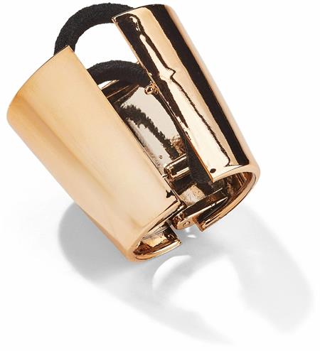 Hair Cuff Cone Hair Ring - Gold - | Fashiongirl