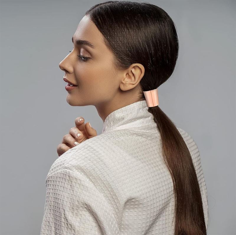 Hair Cuff Cone Hair Ring - Rose Gold - | Fashiongirl