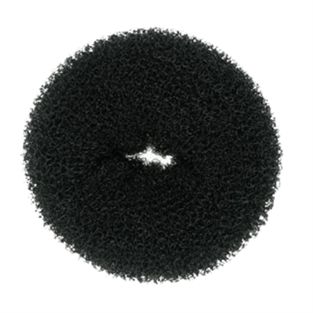 Hair Donut - Black - 7 cm - Hair Accessories | Fashiongirl