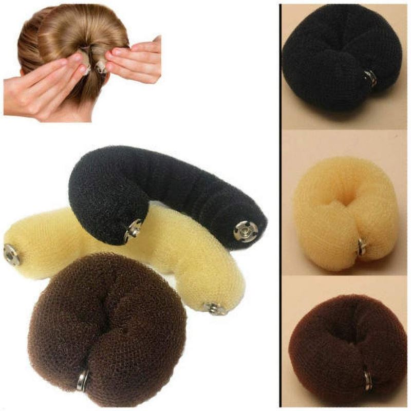 Hair Sausage Donut - Blonde, Brown, Black - 22 cm - Hair Accessories | Fashiongirl