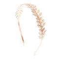 Stirnband mit goldenen Blättern – Haaraccessoires