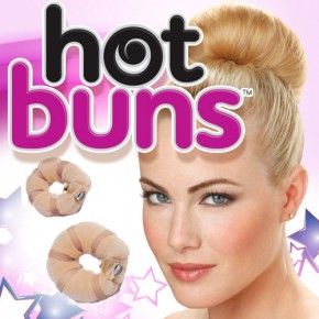 Hot Buns - Hair Donut 16 cm fl colours - Hair Accessories | Fashiongirl