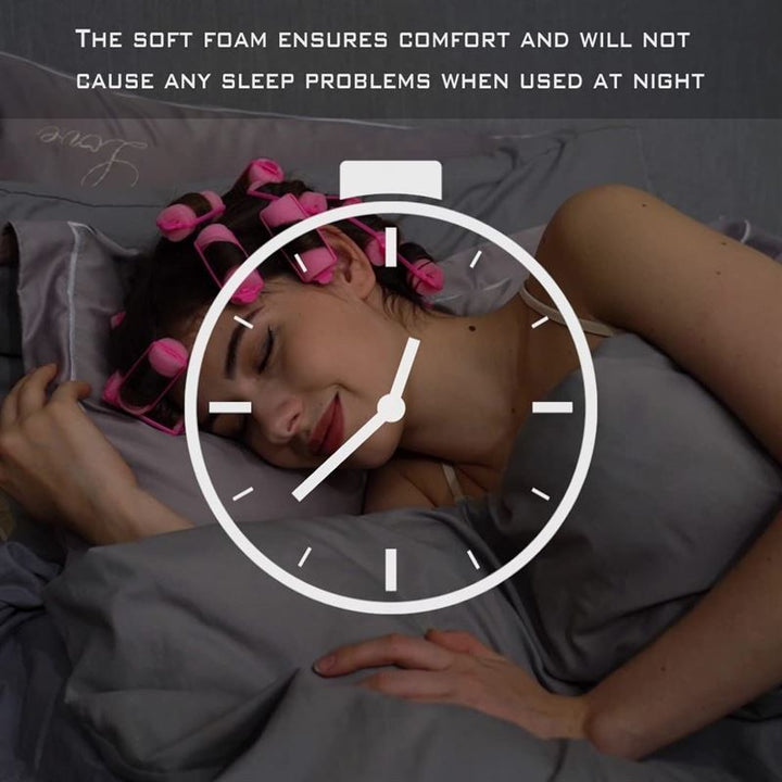 Magic Foam Rollers Curlers 6 pcs. - Hair Styling tool | Fashiongirl