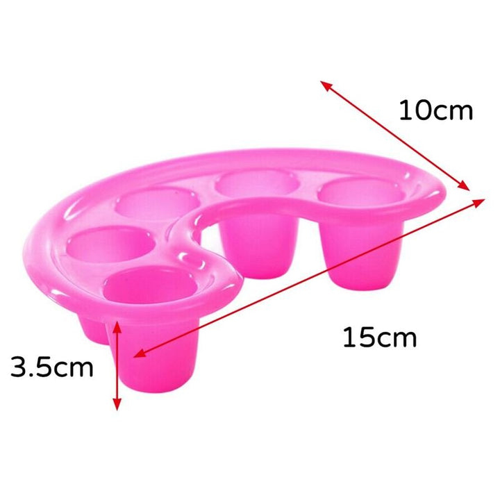 Manicure bowl for nail treatment - Pink - Hair Accessories | Fashiongirl