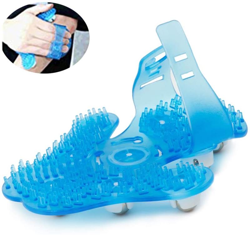 Massage glove with rolling steel balls - ass. colour - | Fashiongirl