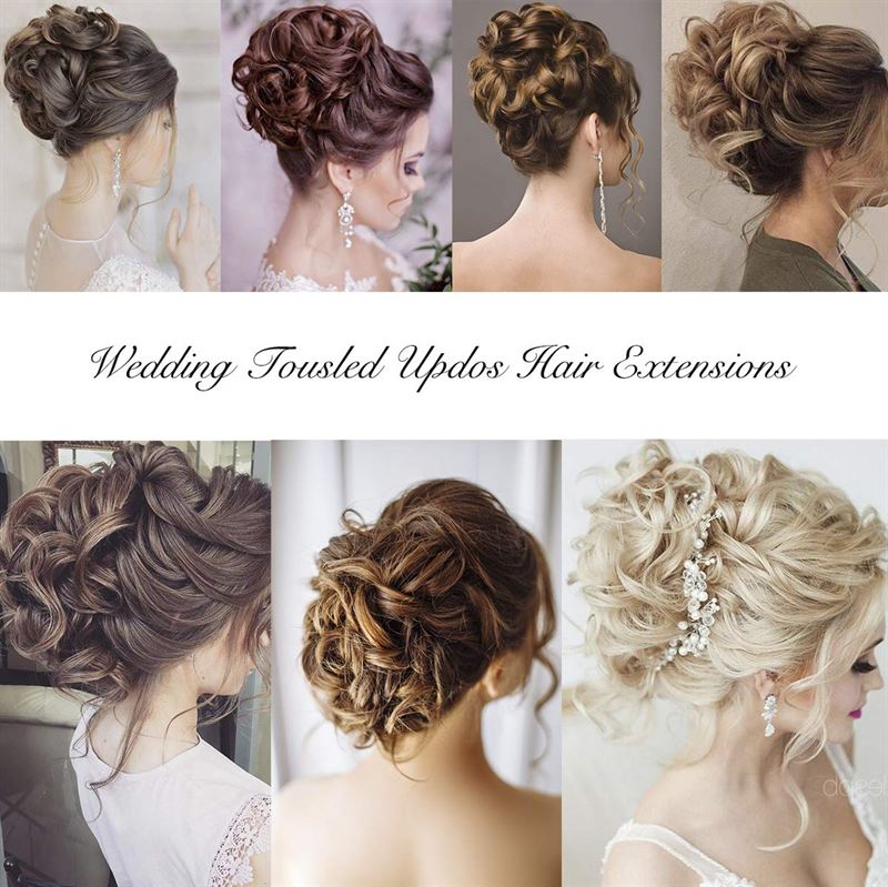 Messy Curly Hair for bun #27B/613 - Ash Blonde - Hair Accessories | Fashiongirl