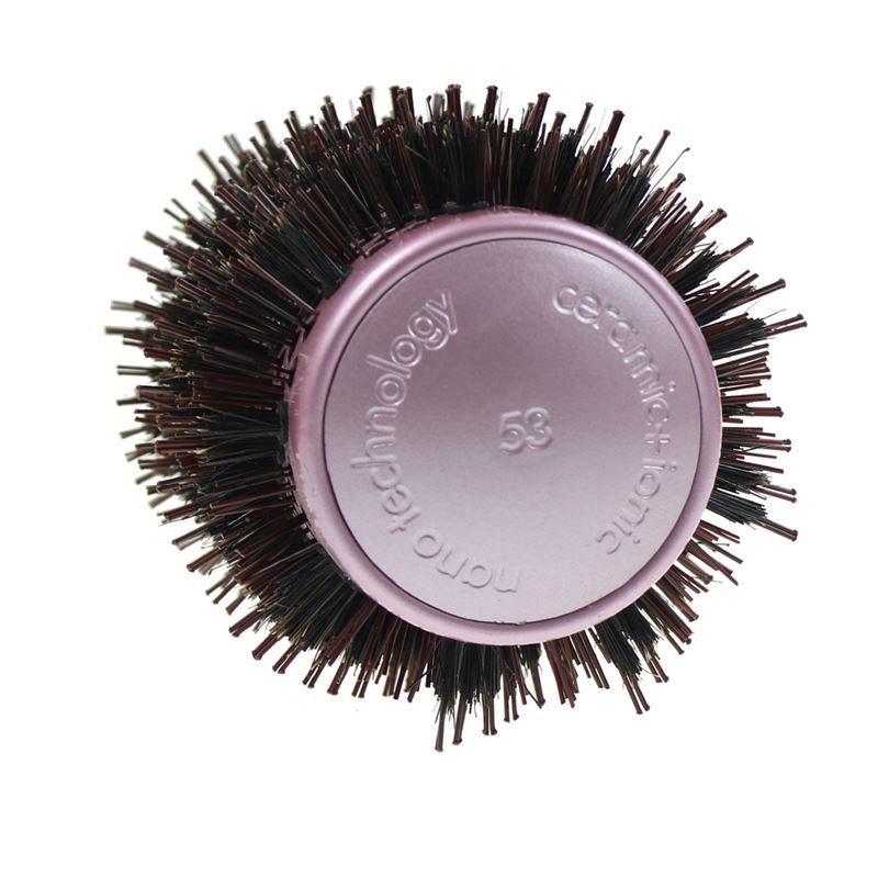 Nano Ceramic Thermal Hair Brush with Boar Hair - 65 MM - Hair Styling tool | Fashiongirl