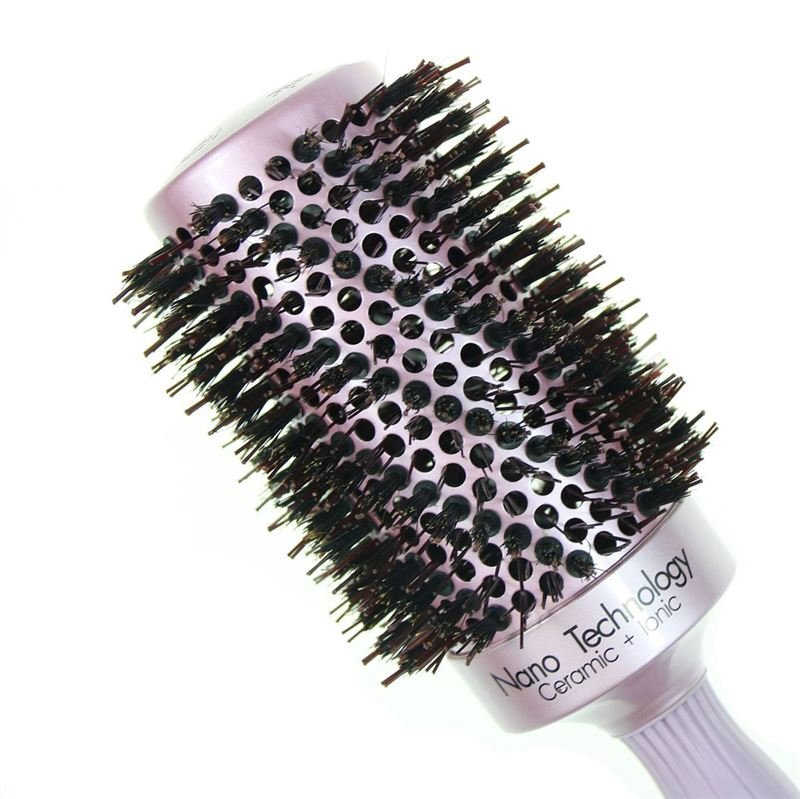 Nano Ceramic Thermal Thermal Hair Brush with Boar Hair - 53 MM - Hair Styling tool | Fashiongirl