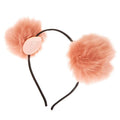 Ombre Pom Pom Stirnband – Pfirsich – Haaraccessoires