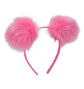 Ombre Pom Pom Stirnband – Rosa – Haaraccessoires