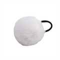 Pom Pom Fur mit Haargummi – Naturweiß – Haaraccessoires | Fashiongirl